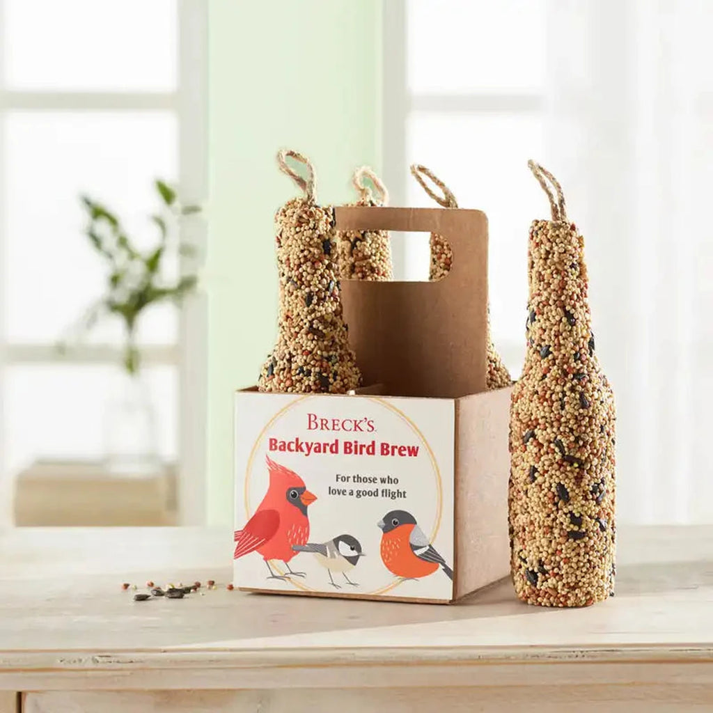 brecks flower seeds Backyard Bird Brew 4 Pack