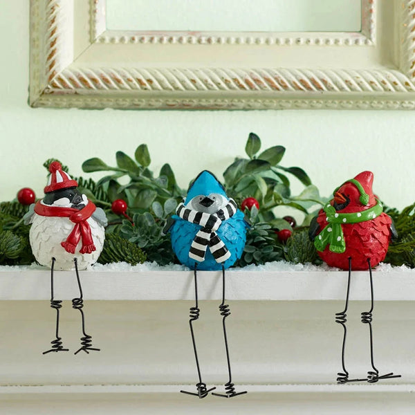 Winter Tweeting Bird Trio – Breck's